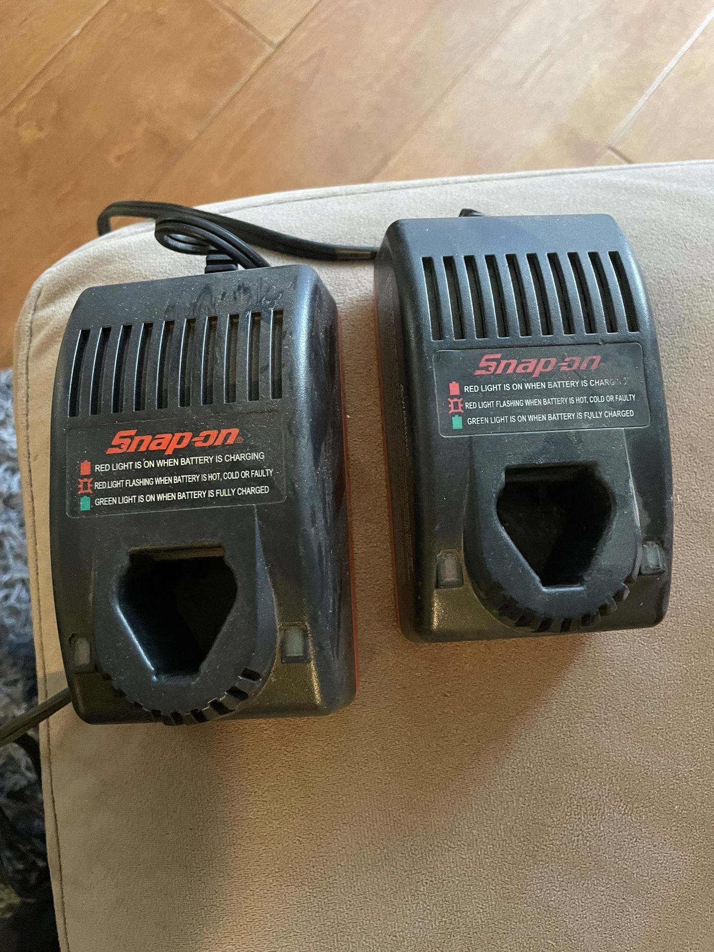 snap on chargers