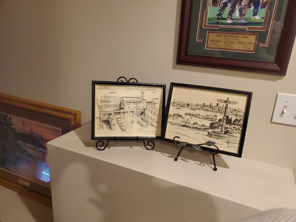 Vintage Seattle Artwork