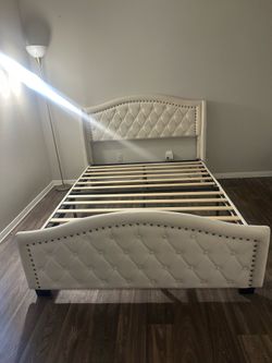 Queen bed frame