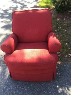 In good condition recliner must go today.