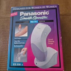 Panasonic smooth operator ladies wet dry shaver