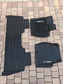 2015-2026 OEM Ford F150 floor liners mats