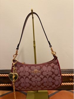 Wine color purse