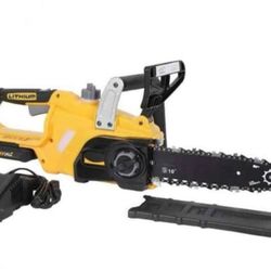 ZEGJAW Cordless Chainsaw 10-Inch Brushless Chain Saw With 20V Rechargeable Batteries And Charger For Wood Cutting Tree Branches Shears Pruning Househo