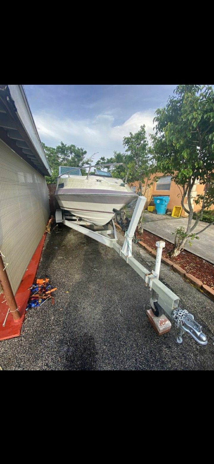 Free boat bring trailer