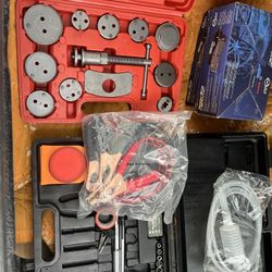 Brake Caliper Tool Set + Automotive Test & Service Kit – Like New