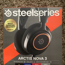 SteelSeries Arctis Nova 3 Wired Gaming Headset