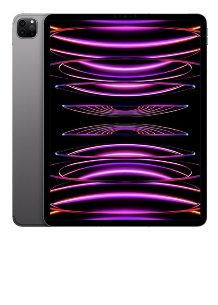 iPad 5g/Wifi Pro 12.9 M2 With All Accessories Needed