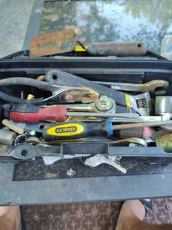 Small plastic tool box