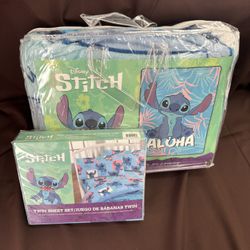 Stitch Blanket Twin & Sheet Set