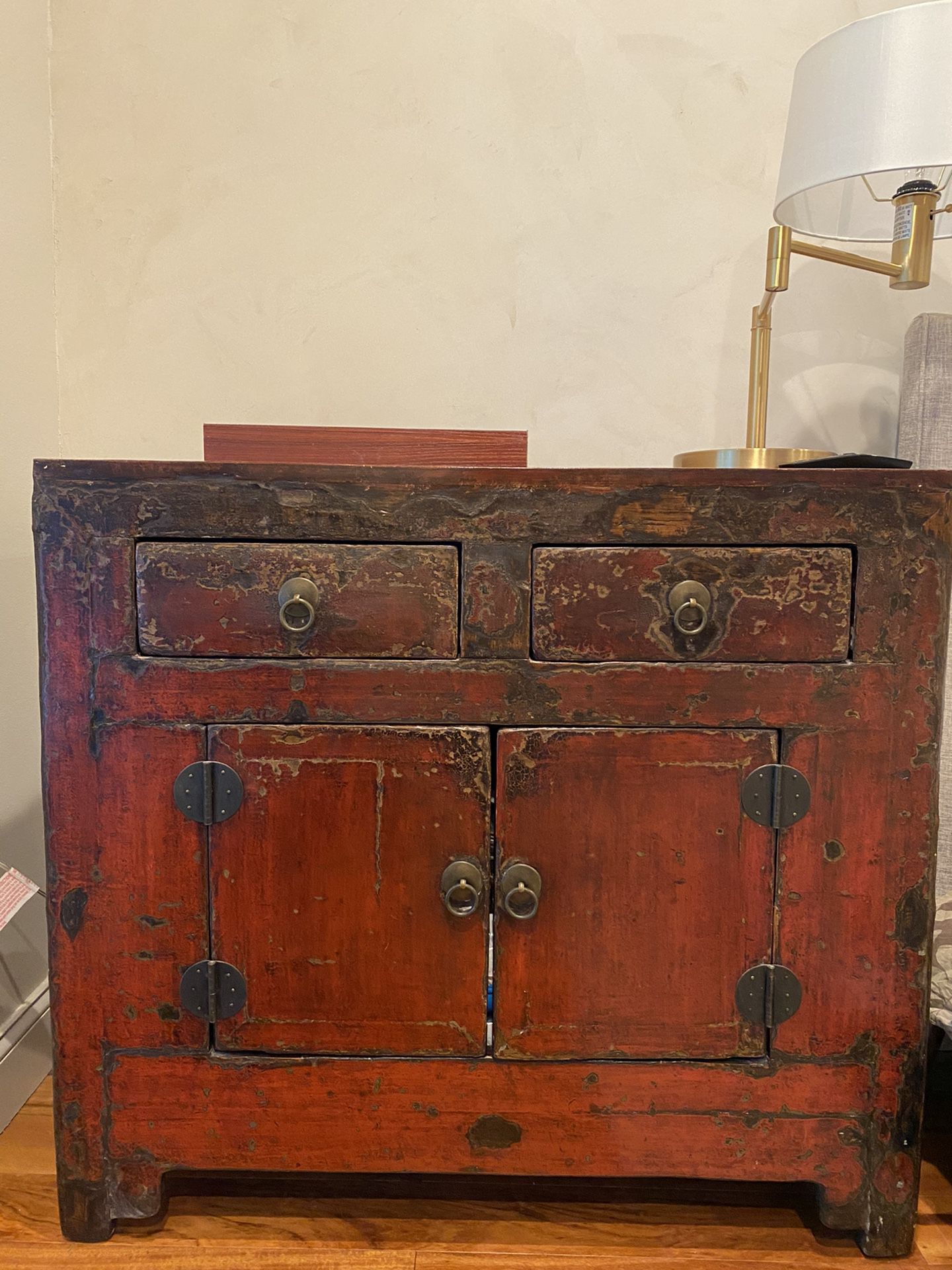 Antique Chinese Cabinet with Drawers