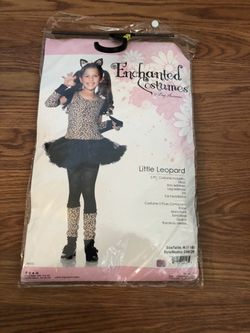 Little leopard Halloween costume kids size 7-10
