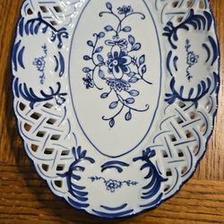 Vintage Lillian Vernon Floral China Plates