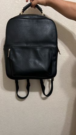Black purse backpack