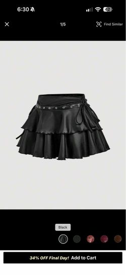 Black skirt