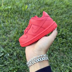 Nike Dunk Low TD “Track Red” Size 5C 
