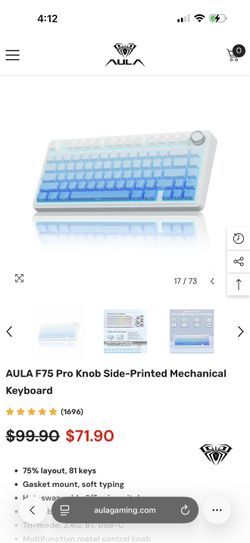 Aula f75 pro