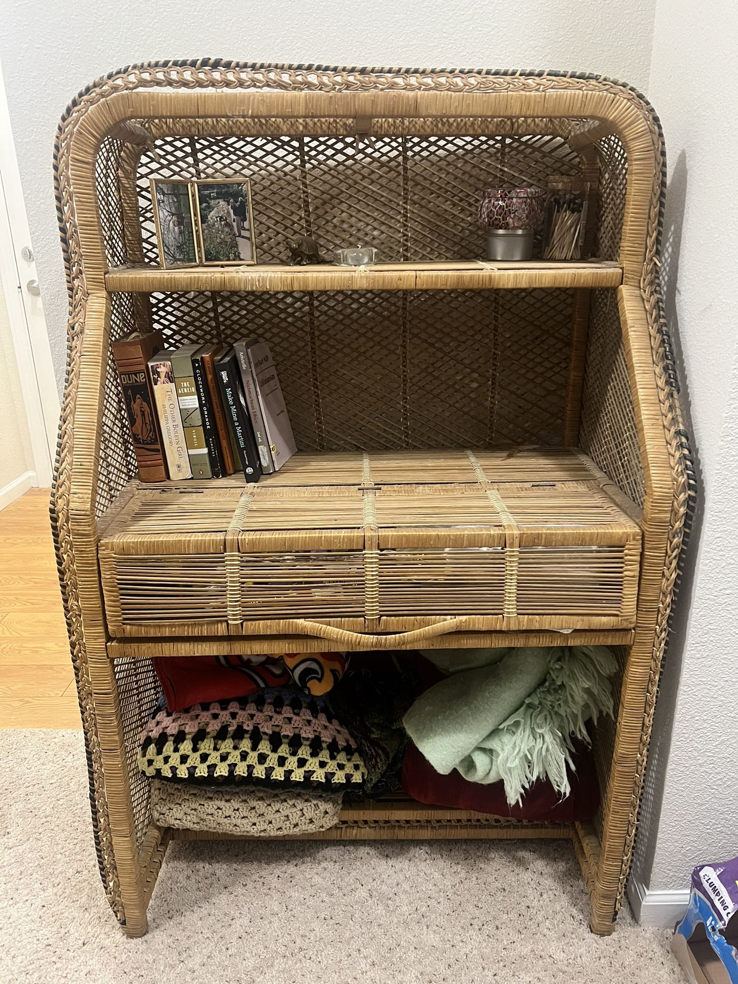 Rattan Desk