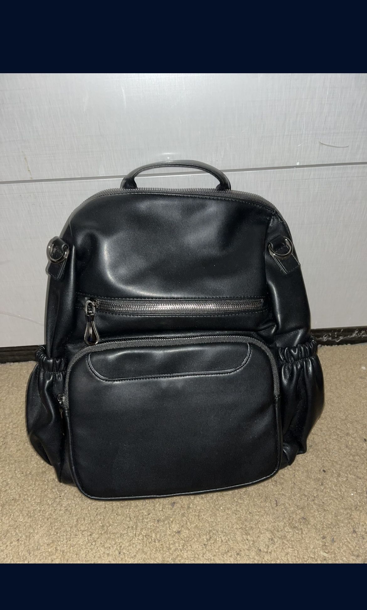 Leather Mini Women’s Backpack