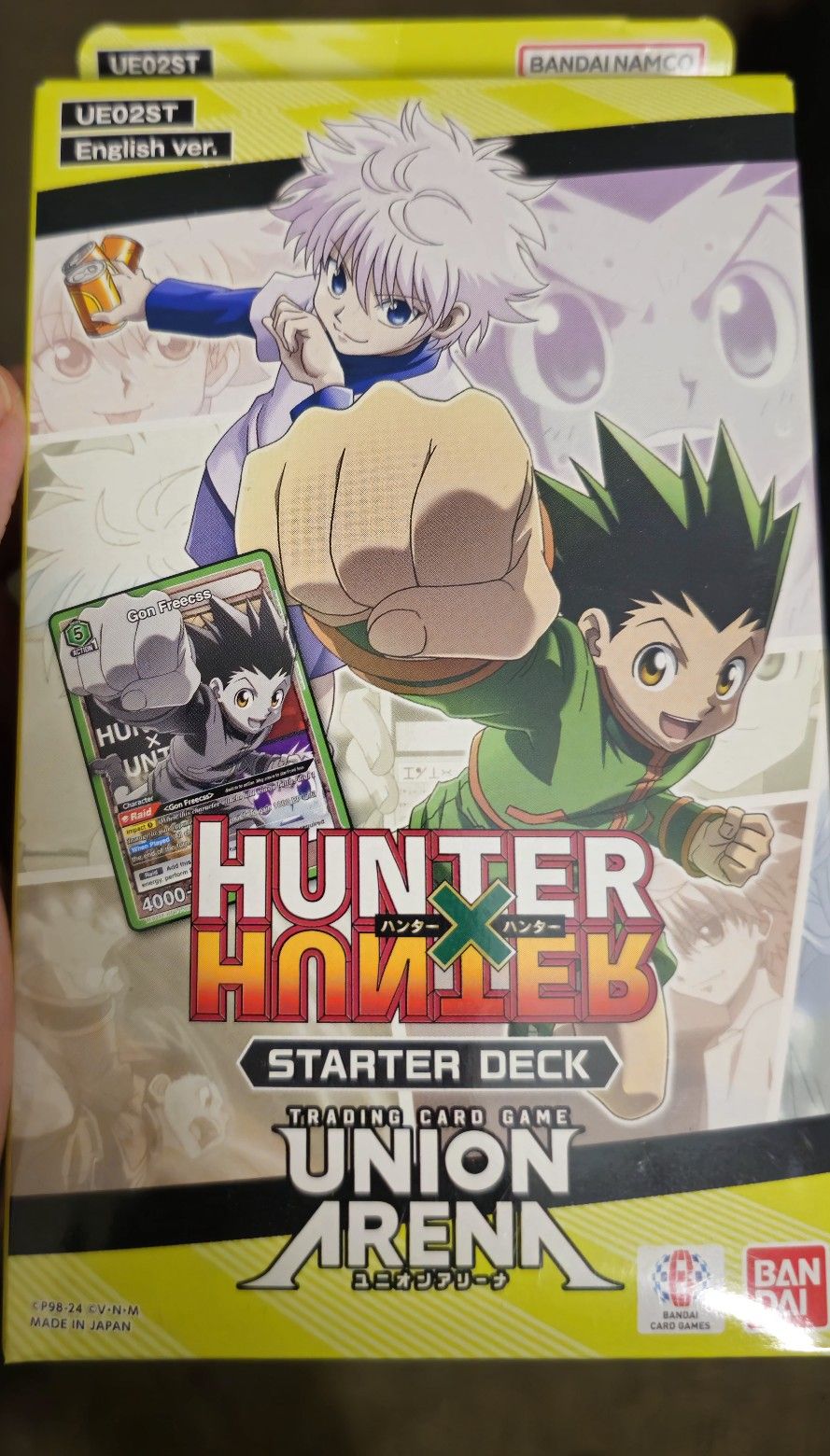 Union Arena Hunter X Hunter Playing Cards