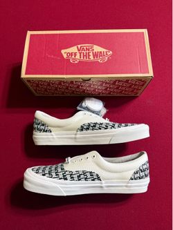 Size 12M - Fear of God VANS Era 95 Black White