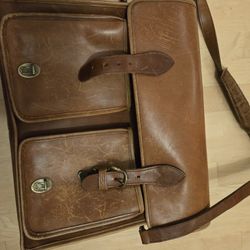 Rustic, Vintage High Quality Leather Satchel/Messenger Bag