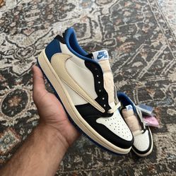 Jordan 1 Low x Travis Scott Fragment Size 5