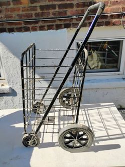 Folding Shopping Cart with Wheels