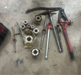 Pipe Threader & Pipe Cutter