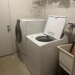 Washer and dryer