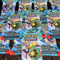 Pokémon Journey Together Booster Packs