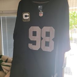 RAIDERS. #98  MAXX CROSBY JERSEYS