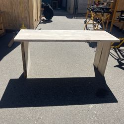 Live Edge Coffee Table With Extra Piece of Slab Provided 