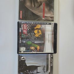 3 Ps3 Games