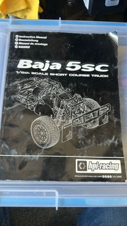 Rc hpi baja Manual g