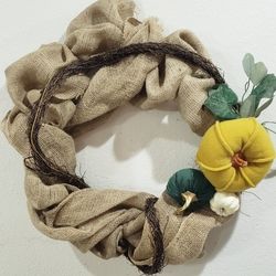 Rustic Fall Wreath 22in Diameter 