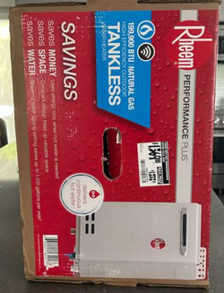 Rheem Performance PLUS 9.5-GPM 199,900-BTU SMART Wi-Fi Outdoor Natural Gas Tankless Water Heater