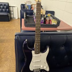 Fender Squire Electric Guitar and Fender Frontman AMP