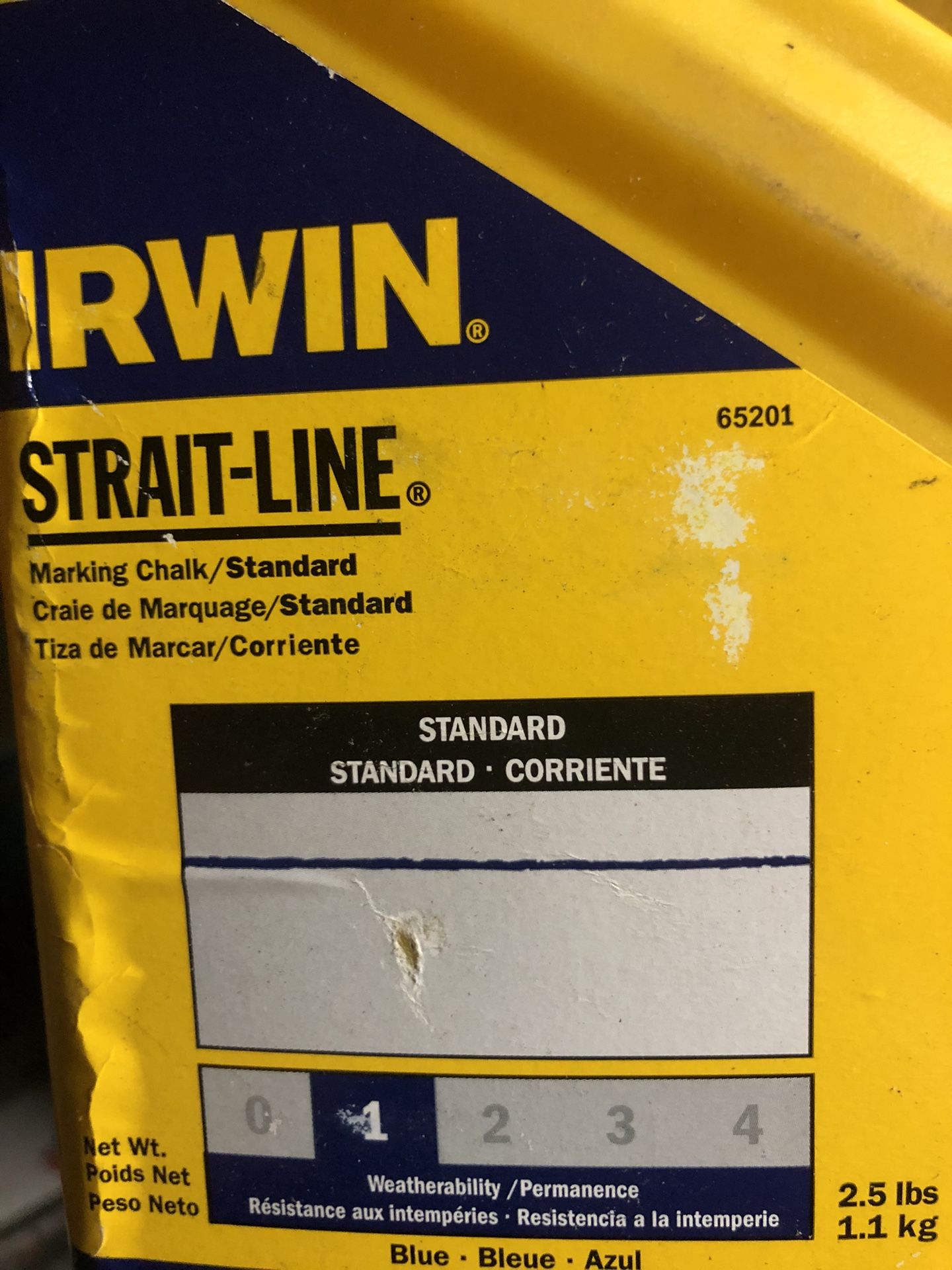 Irwin Construction Chalk