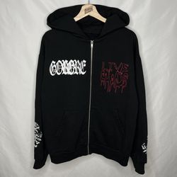 Ken Carson Playboi Carti Opium Destroy Lonely Great Chaos Tour Gore Core Hoodie sz L