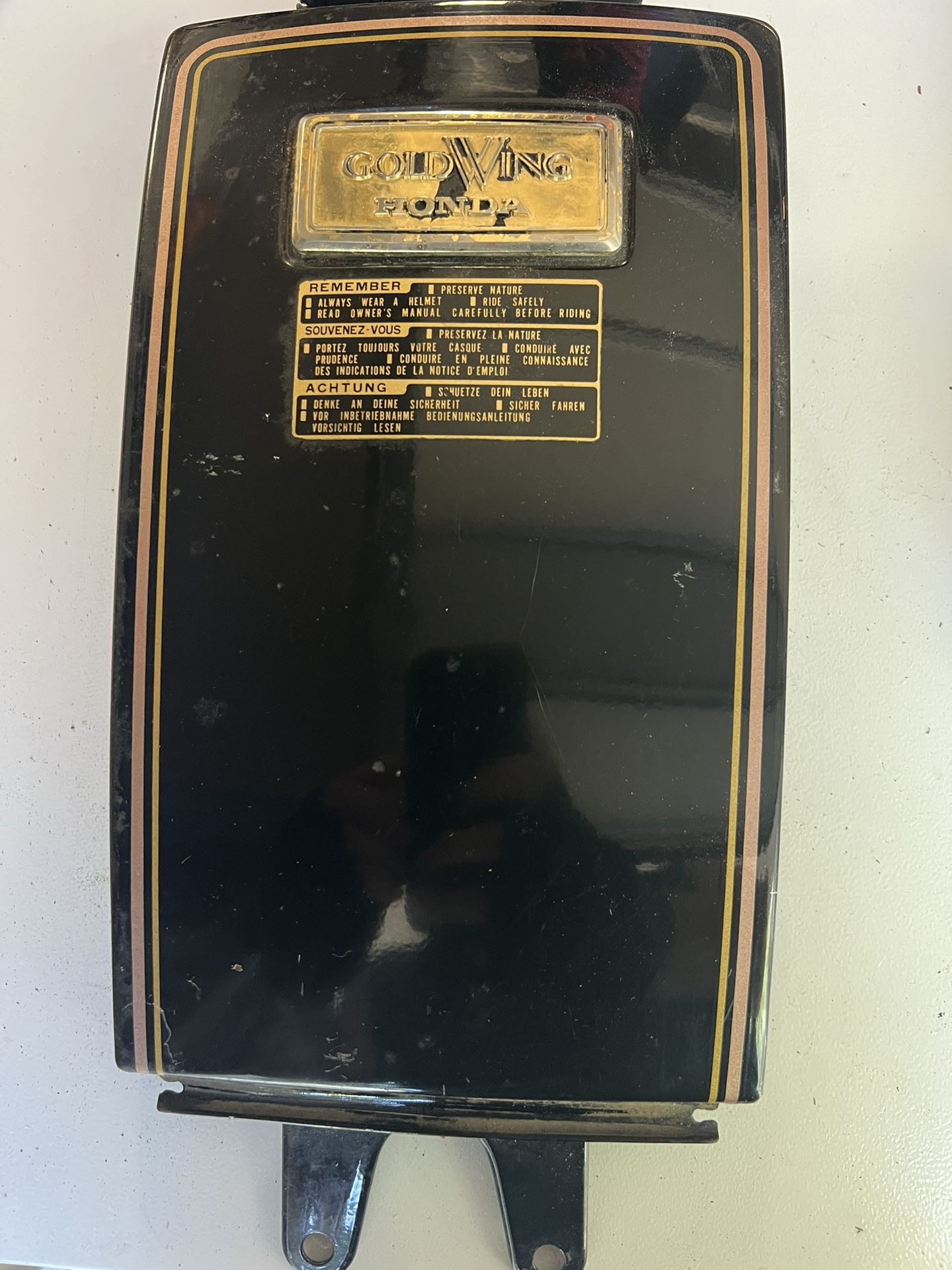 Gold Wing Fuel Tank Top