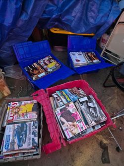 Large Lot of Mixed celebrity Magazines from early 2000s