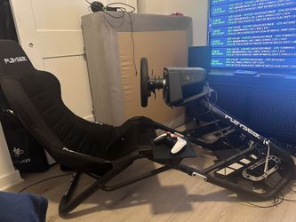 Logitech Pro Wheel + Pedals + Playseat Trophy