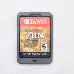 Zelda Breath Of The Wild Nintendo Switch 2017 - Pre-Owned