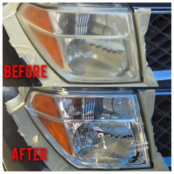Headlight Restoration Service/Restauracion De Faros