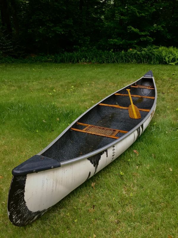 Lincoln canoe 16 feet long hand made for Sale in Oxford, MA OfferUp