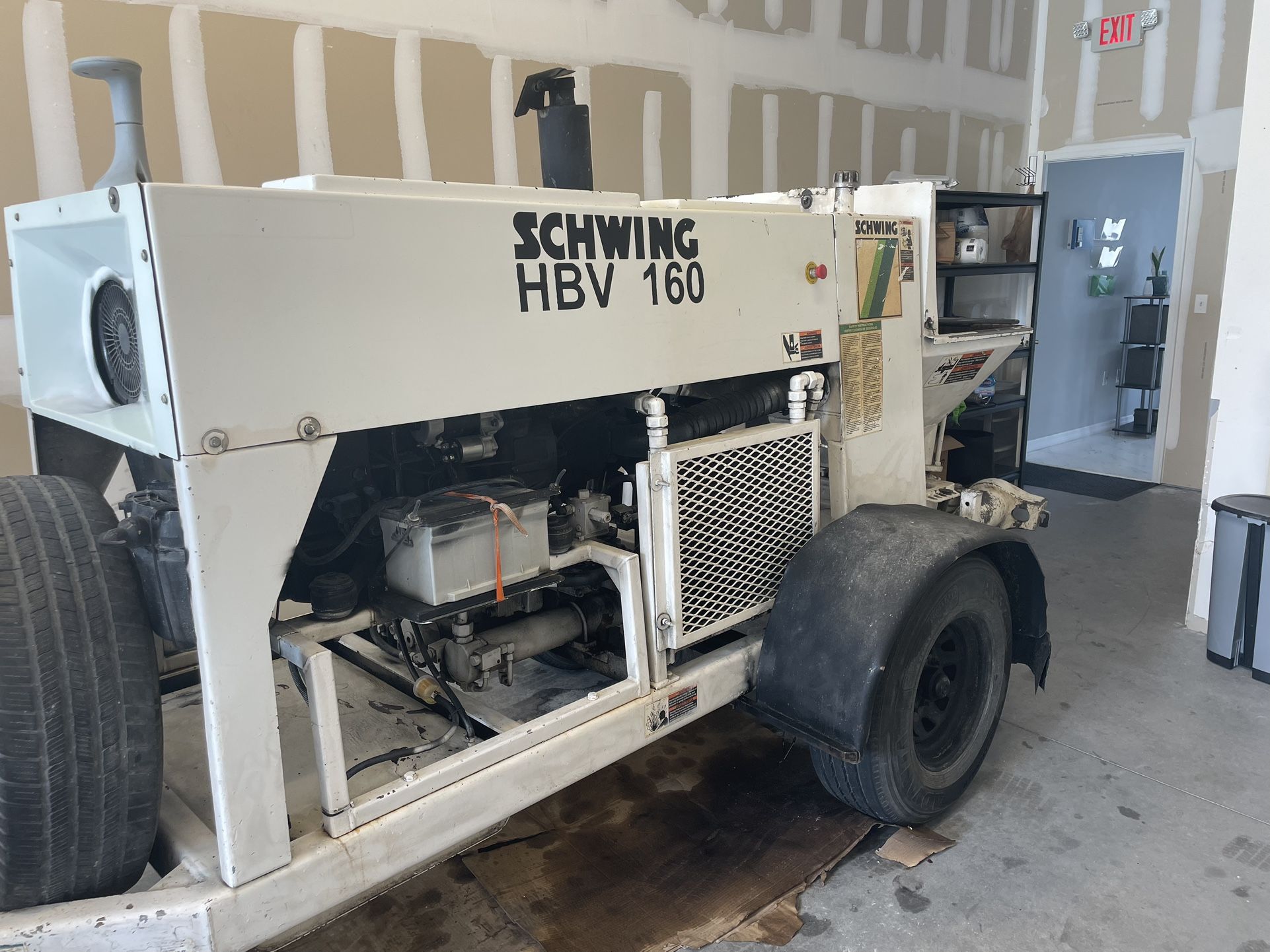 Concrete Pump Schwing HBV160