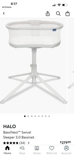 HALO BassiNest™ Swivel Sleeper 3.0 Bassinet