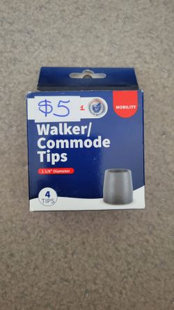 Walgreens Walker/Commode Tips 4-Pack