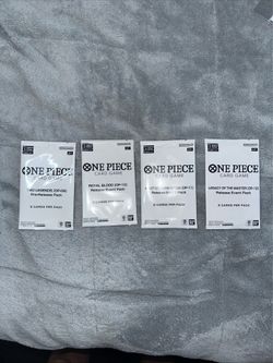One Piece TCG Release Event & Pre-Release Packs OP-08 OP-10 OP-11 OP-12 Sealed